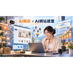 AI開店系統 x AI網站建置:以自動行銷與AI獲客系統,讓網站自然排序帶來長期流量 AI開店系統 x AI網站建置:以自動行銷與AI獲客系統,讓網站自然排序帶來長期流量